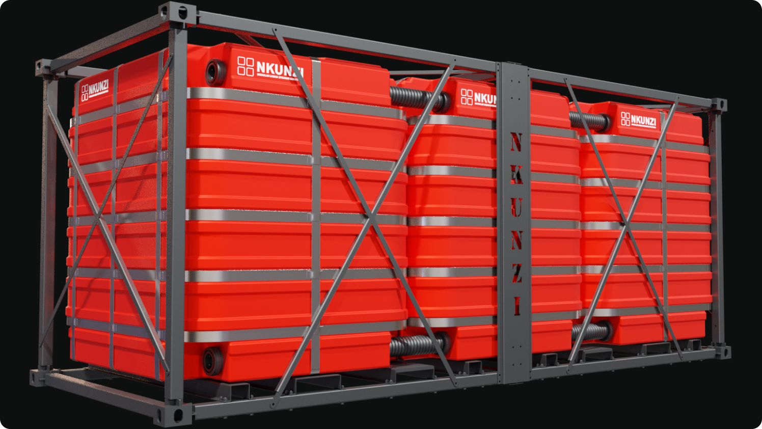 Nkunzi Manufacturing Flat Bottom Tank Connected